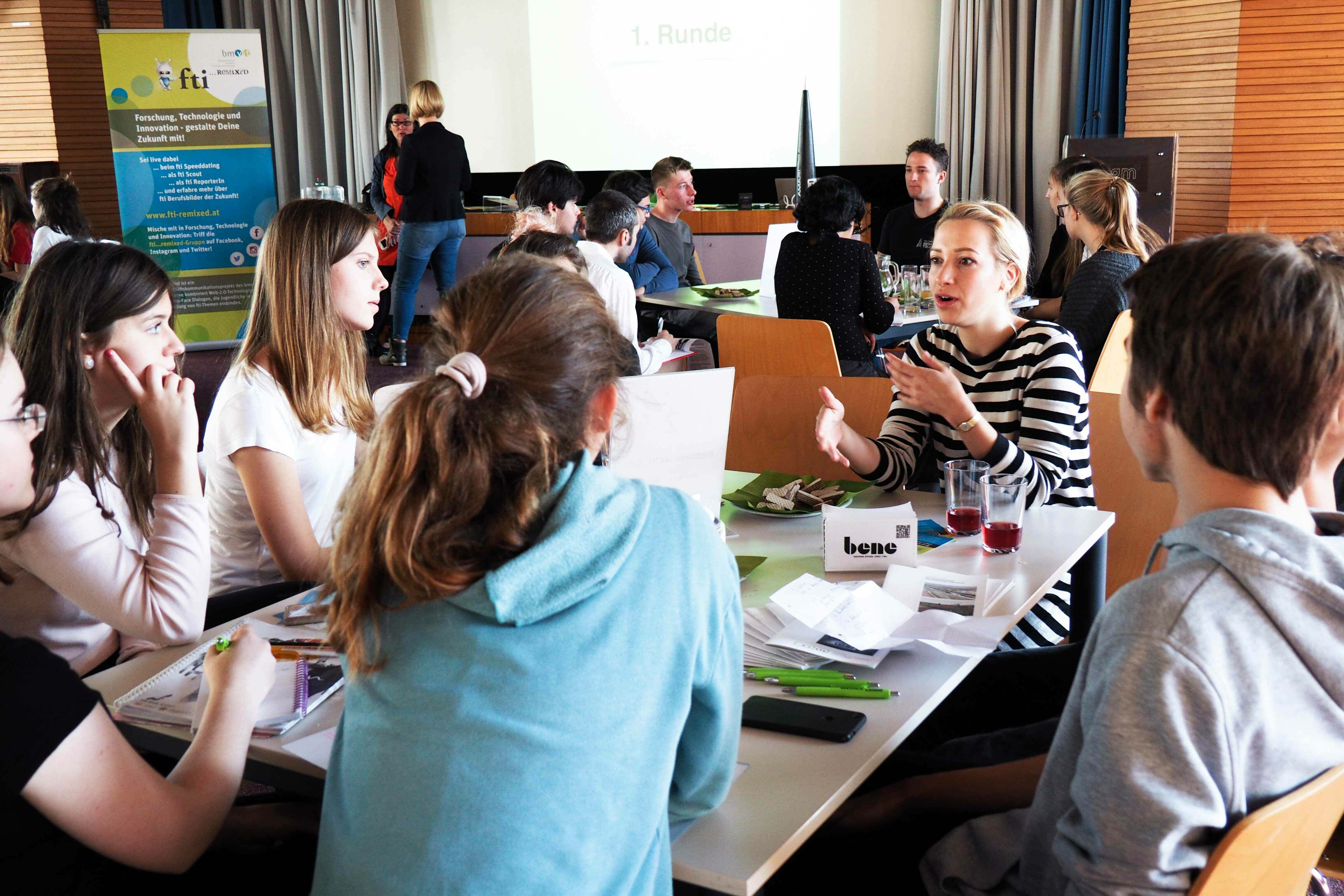 fti...remixed Speeddating spannende Bildungswege kennenlernen