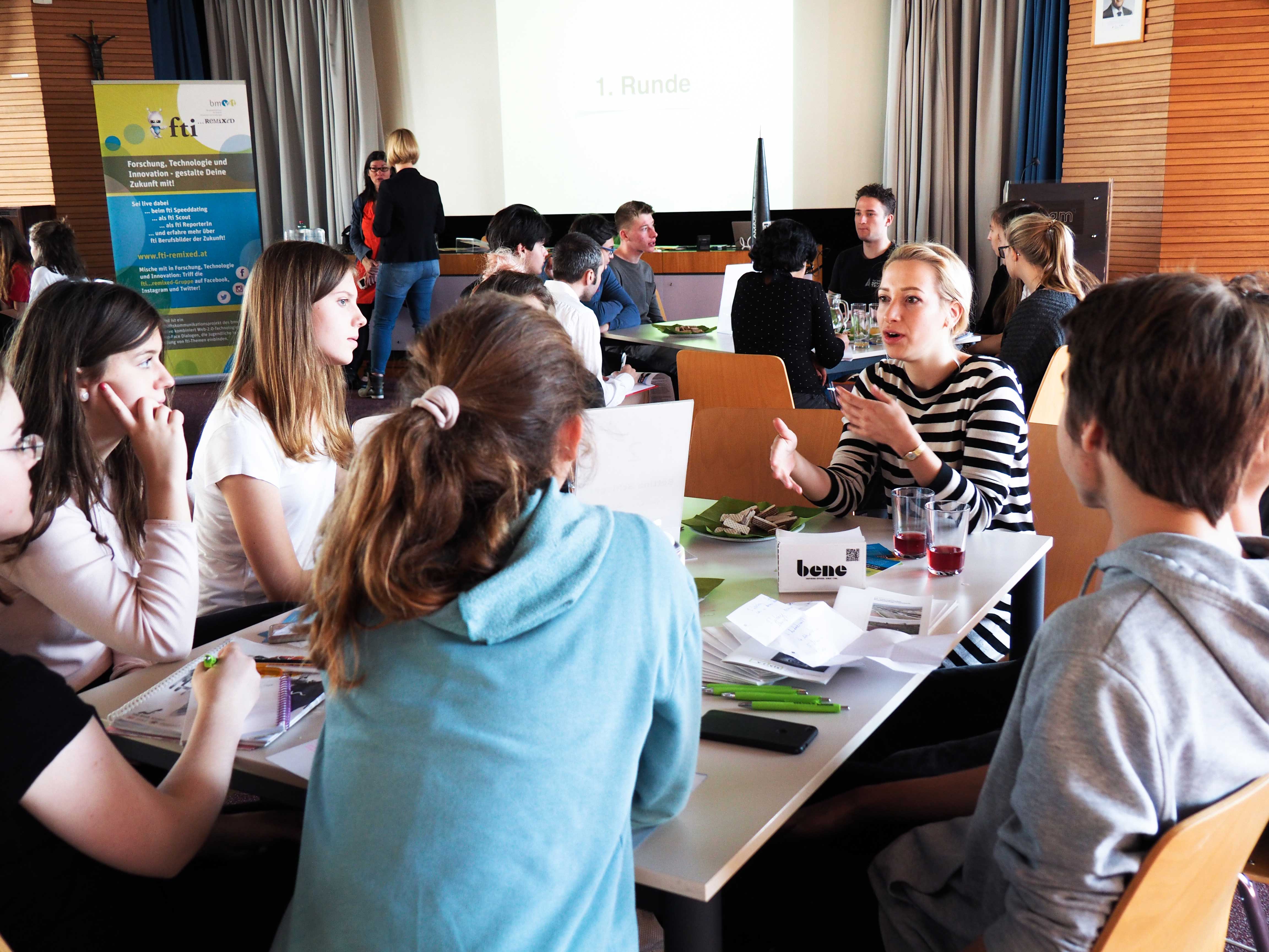 fti...remixed Speeddating spannende Bildungswege kennenlernen