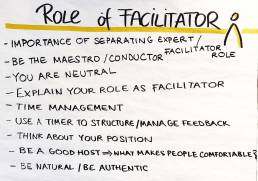 Role of Facilitator