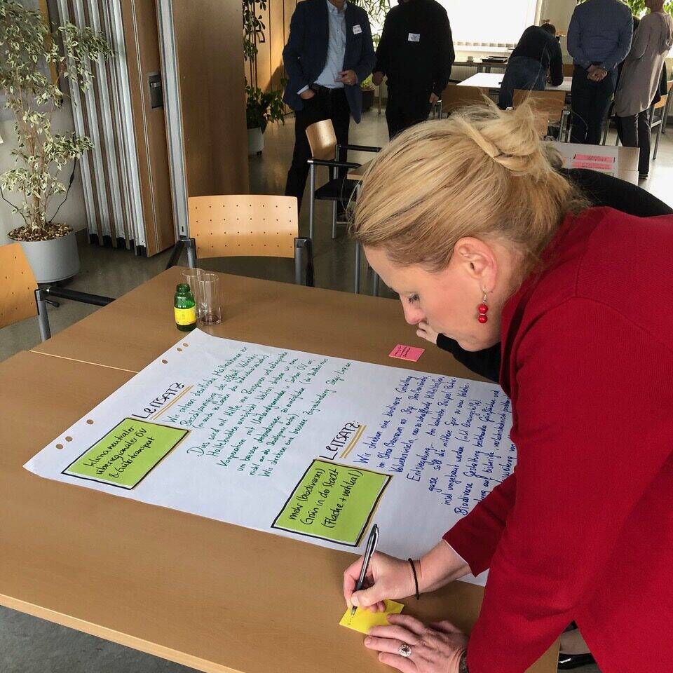 Workshop beim Klimaneutralitätsfahrplan Steyr